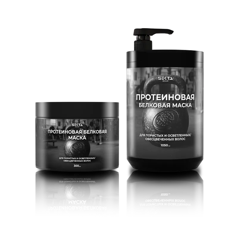 Протеиновая белковая маска для пористых и осветленных / обесцвеченных волос Протеиновая белковая маска для пористых и осветленных / обесцвеченных волос
