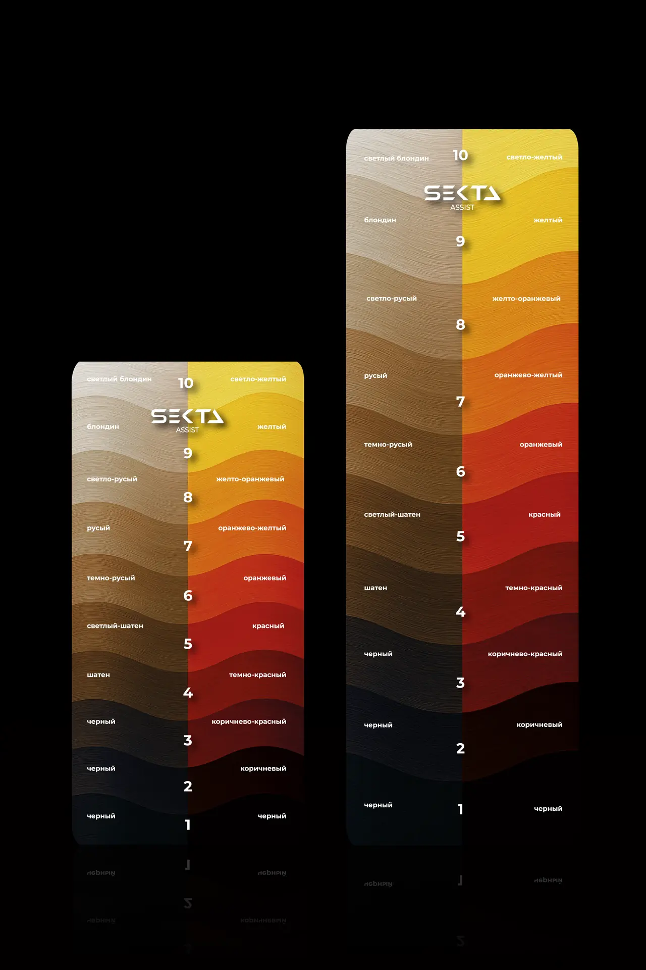 Планшет для окрашивания и осветления волос «УГТ и ФО»