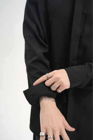 Рубашка с закрытыми пуговицами Рубашка с закрытыми пуговицами