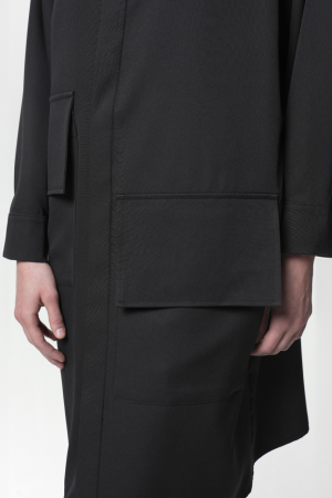 Рубашка-платье с карманами Рубашка-платье с карманами