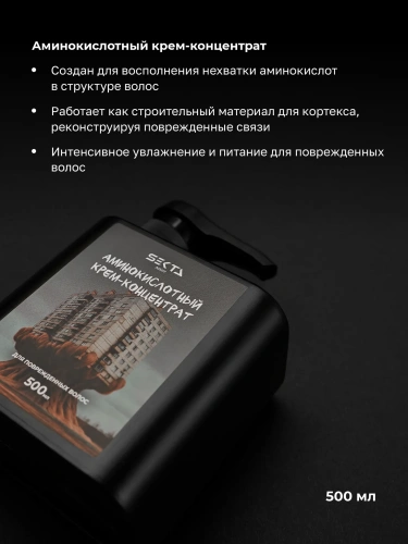 Набор «Реконструкция» для очень поврежденных и пористых волос