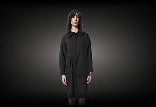 Рубашка-платье с карманами